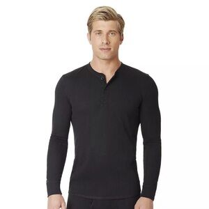 Men’s Climatesmart Pro Extreme Heavyweight Base Layer-Long Sleeve Henley, Size S